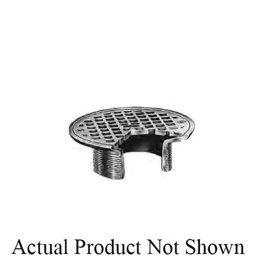 A05 Floor Drain Top, 5 in, Round, Nickel Bronze, Vandal Resistant