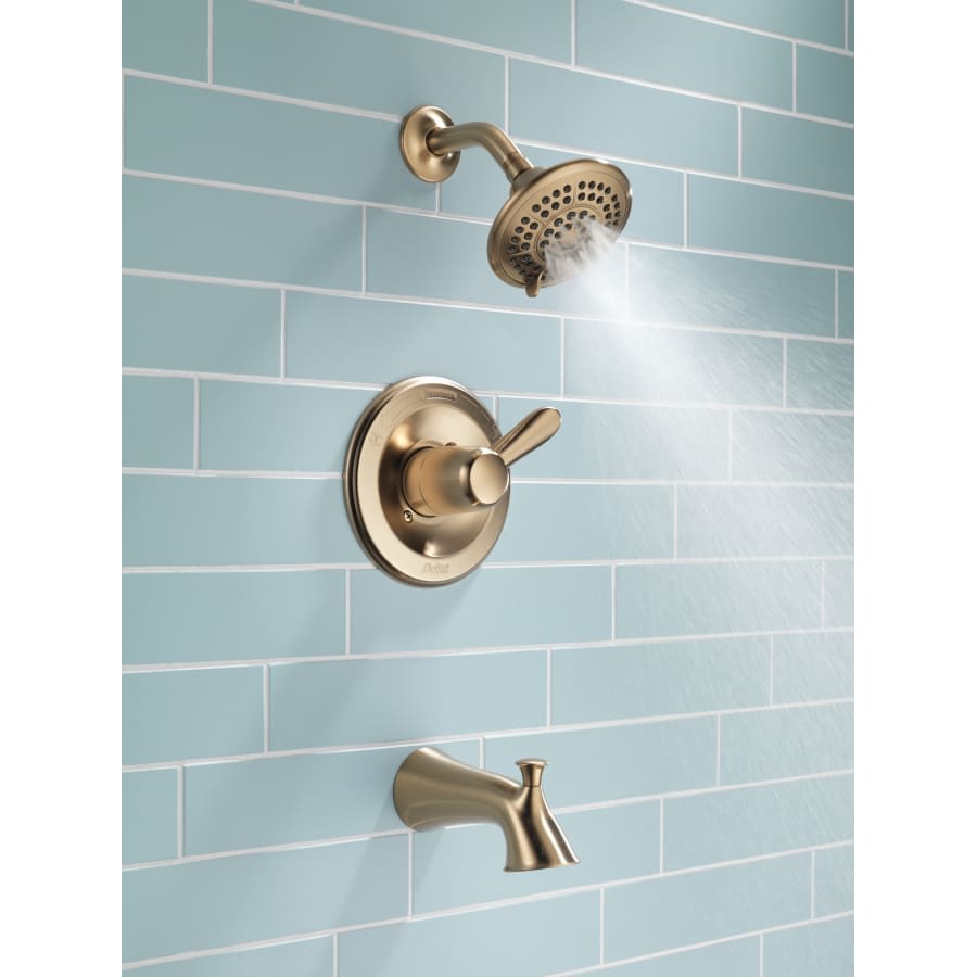 Lahara Monitor 14 Series Tub and Shower Trim Package with 1.75 GPM Multi Function Shower Head