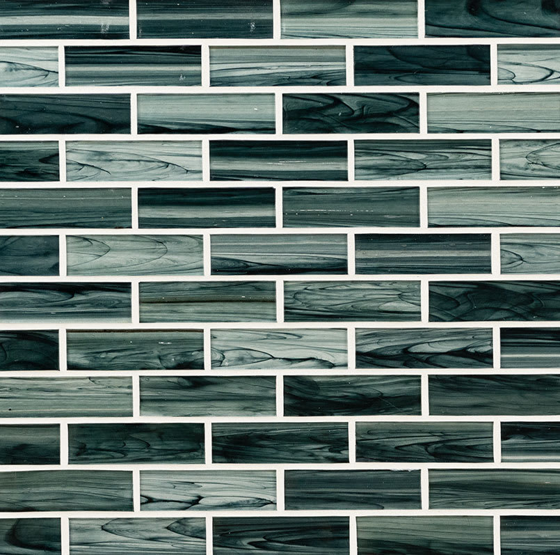 Midnight Blue Ombre Tile