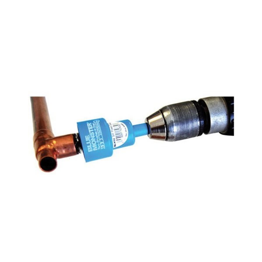 Power-Deuce® 6200 Power Tube Brushing Tool, 1/2 in ID x 5/8 in OD Dia, Stainless Steel Fill