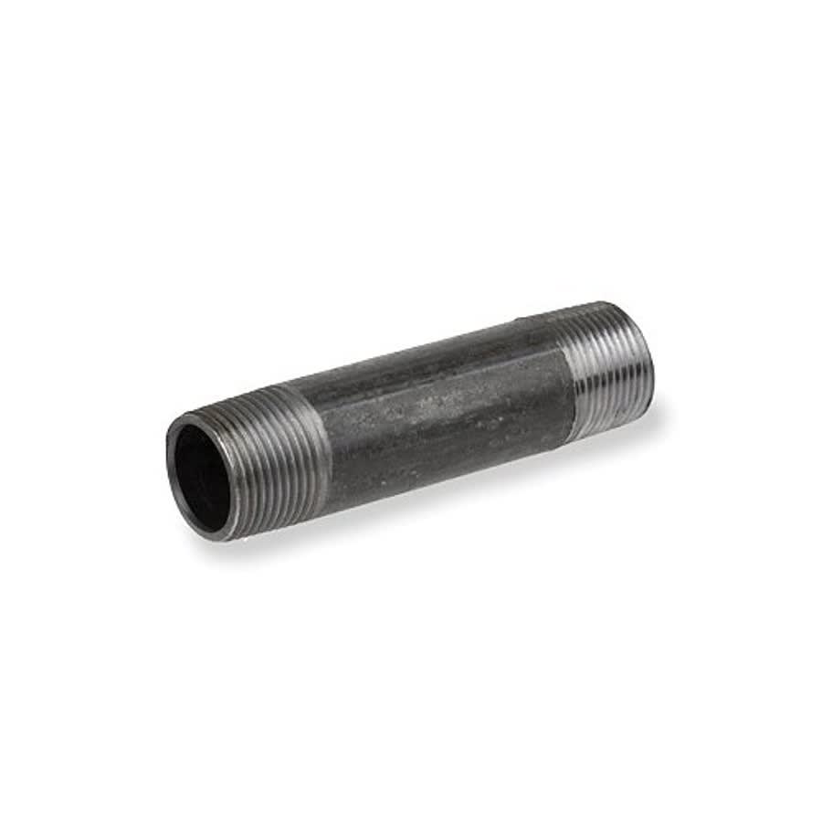 Nipple, 6 in, 24 in L, MNPT, Carbon Steel, SCH 40/STD