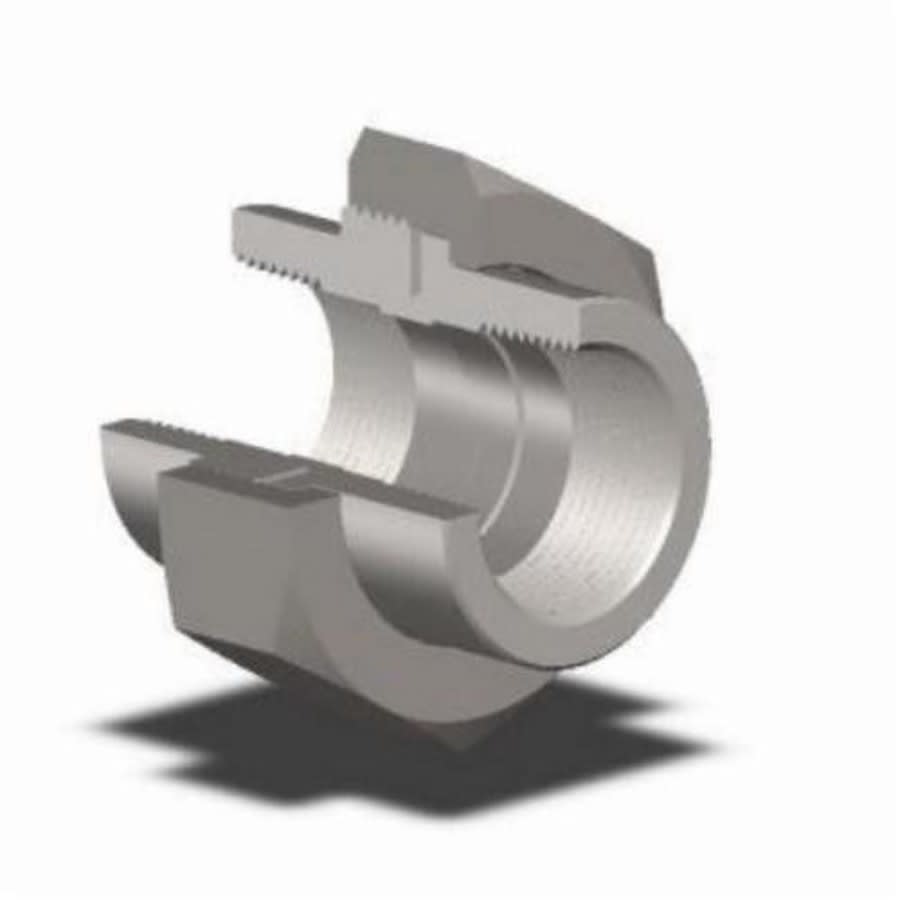 Union, 2 in, FNPT, SCH 80/XH, Forged Steel, 3000 lb