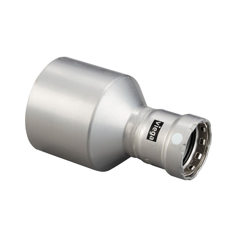 Carbon Steel Bushing, 2-1/2 x 1 in, Fitting x Press, Import
