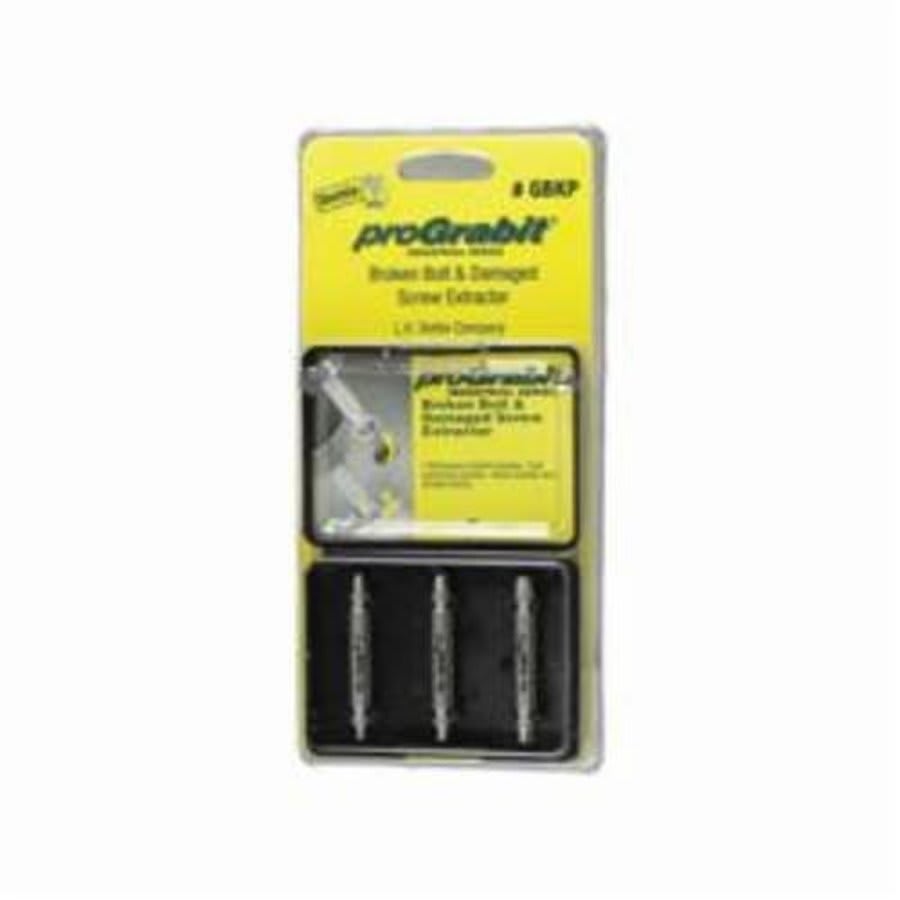 ProGrabit® 6352 Replacement Bit Screw Removal Kit, 3 Pieces, Steel