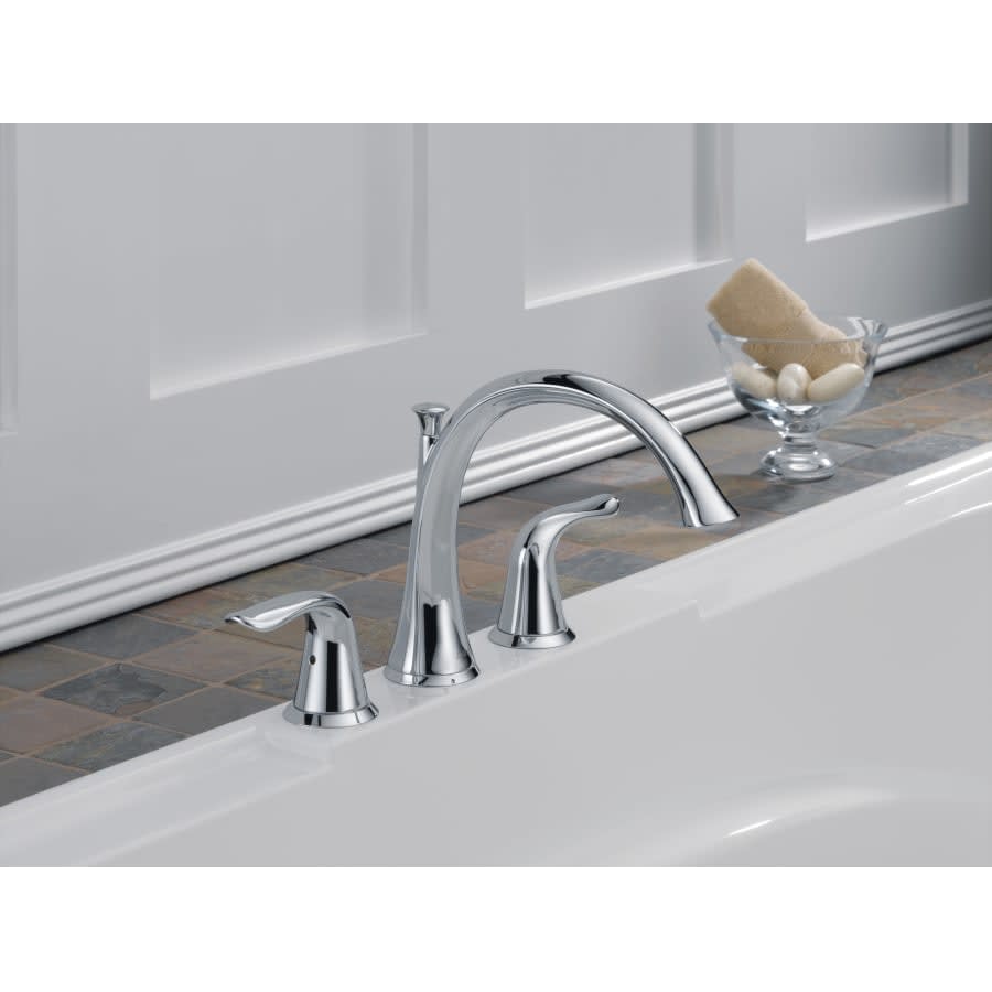 Lahara Deck Mounted Roman Tub Filler Trim