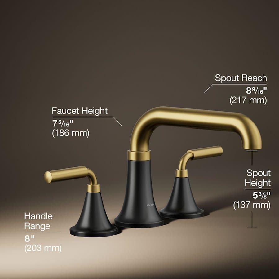 Tone Deck Mounted Roman Tub Filler