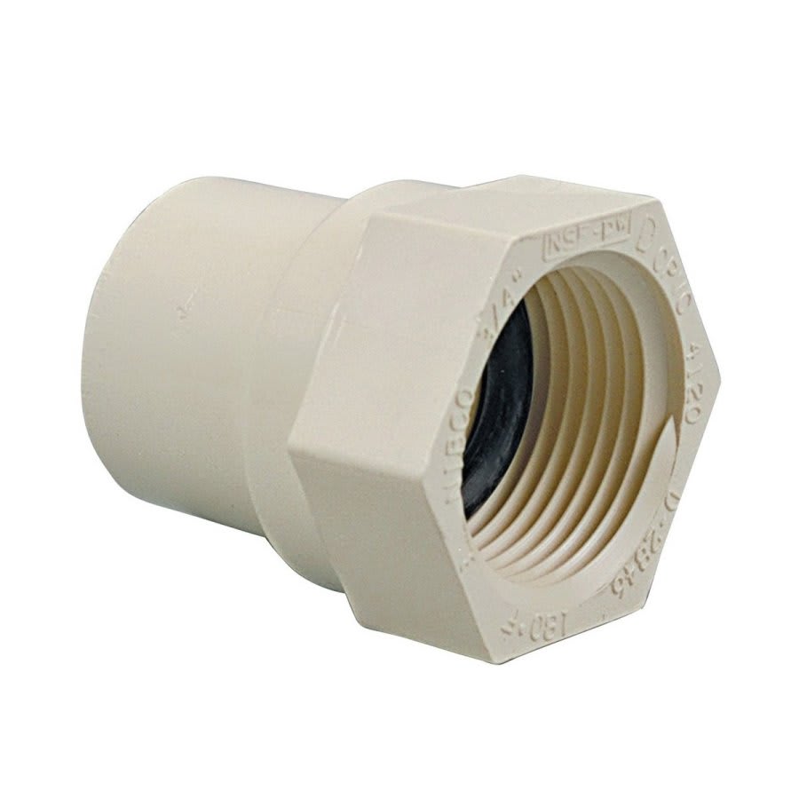 Female Adapter, 3/4 in, Socket x NPSC, SCH 40/STD, CPVC