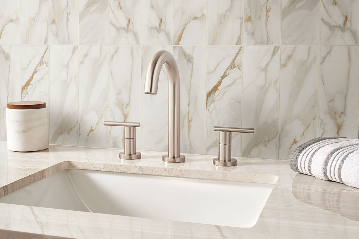 Calacatta Gold Matte Subway Tile