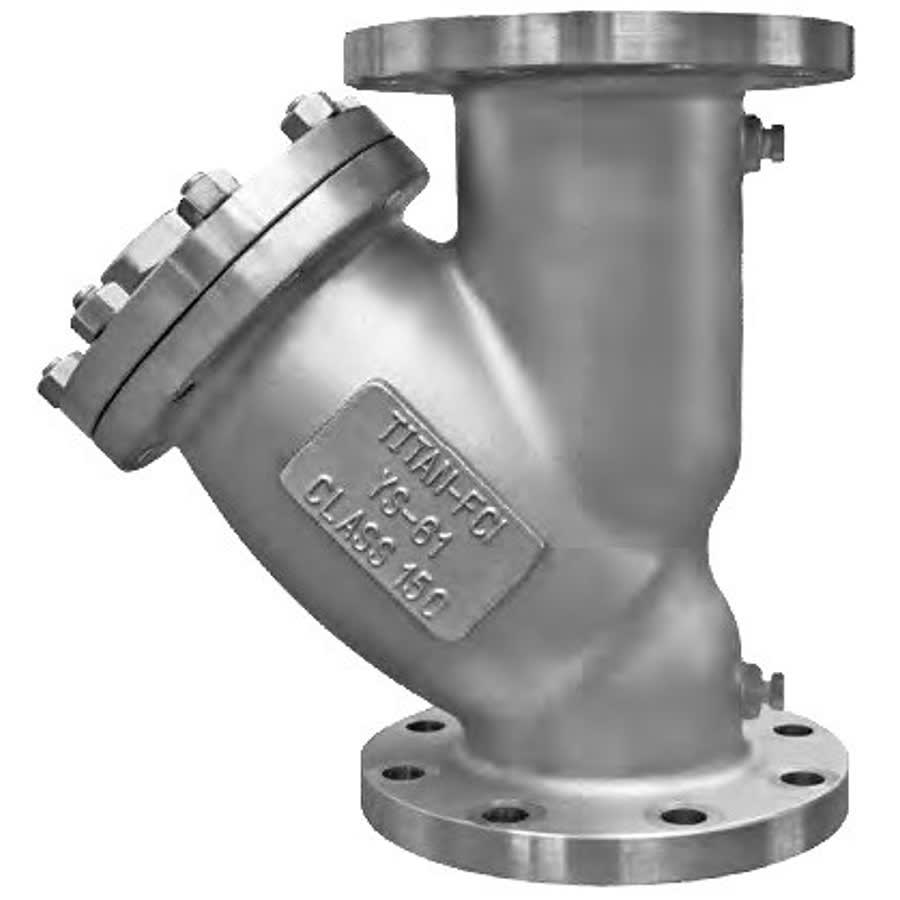 Strainer, 3 in, Flange, 304/304L Stainless Steel