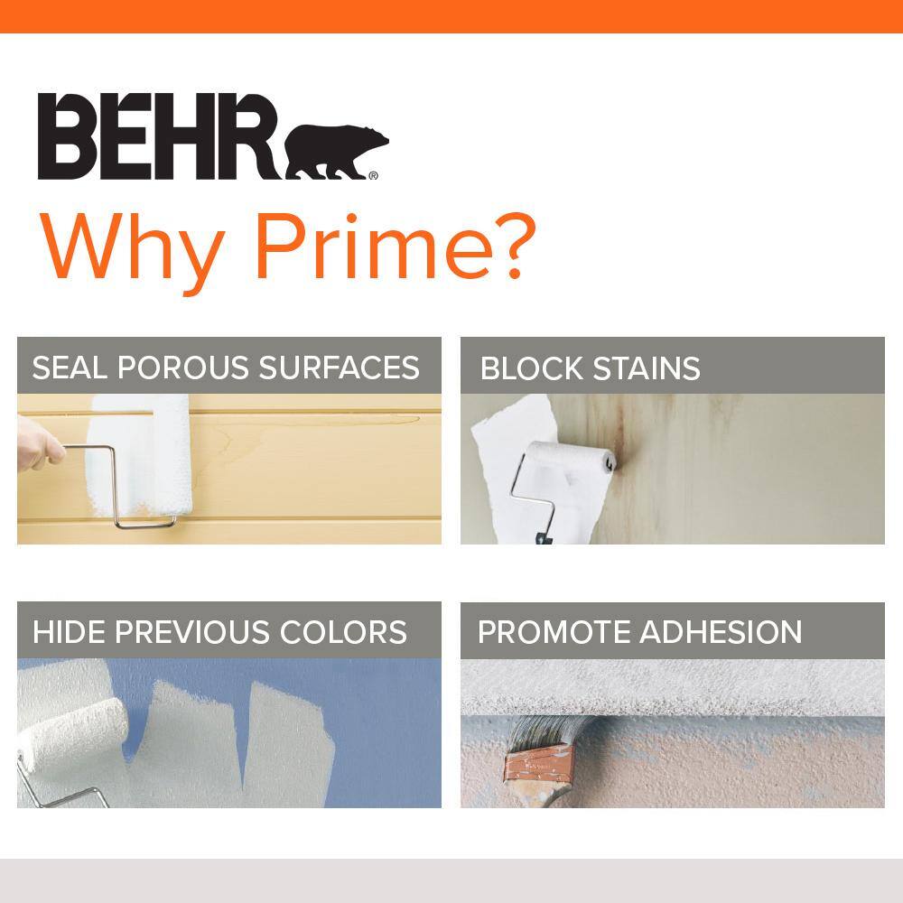 Behr Pro 5gal Ultra Pure White Extra Durable Satin Enamel Interior Paint & Primer