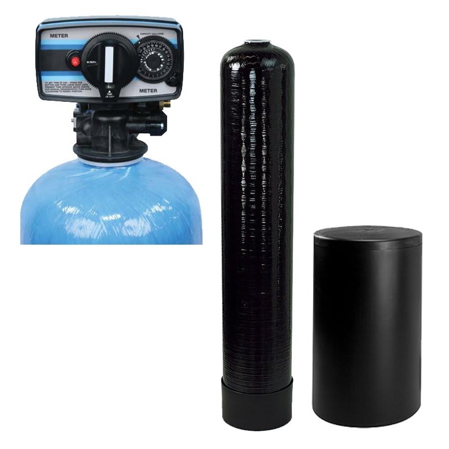 5600 Water Softener System, 9 GPM, 32000 Grains, 1 cu-ft, 24V, Metered