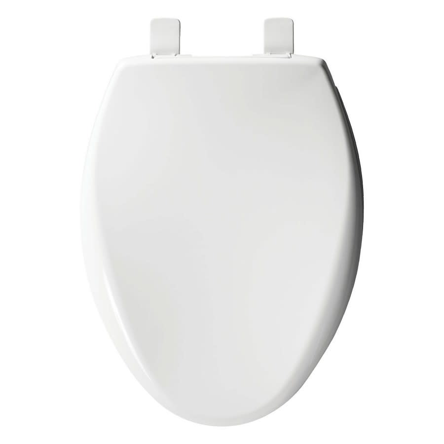 AFFINITY™ Toilet Seat, Elongated Bowl, Closed Front, With Cover, Plastic, White