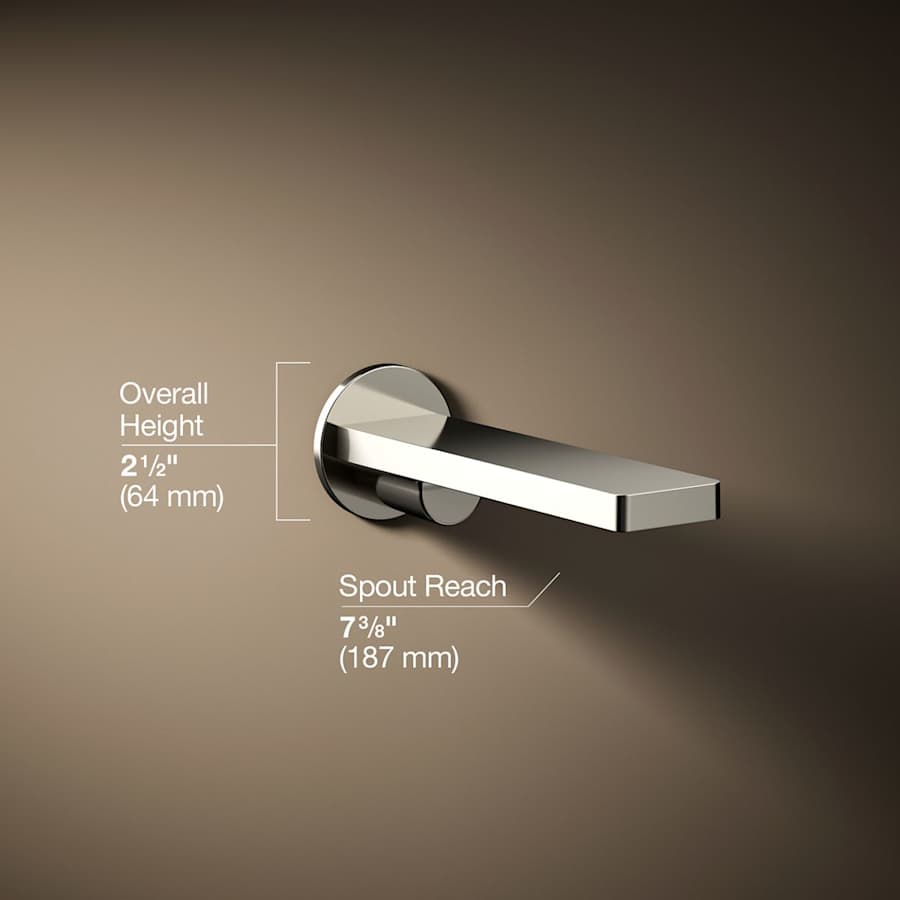 Composed 7-3/8" Tub Spout