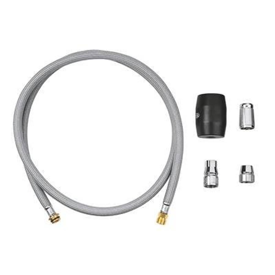 Universal Shower Hose, For Use With Sink Mixer with Pull-Out Dual Spray or Mousseur, Polished Chrome