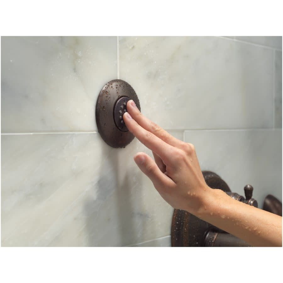 Cassidy 17T Series Thermostatic Valve Trim with Integrated Volume Control and 3 Function Diverter for Two Shower Applications - Less Rough-In