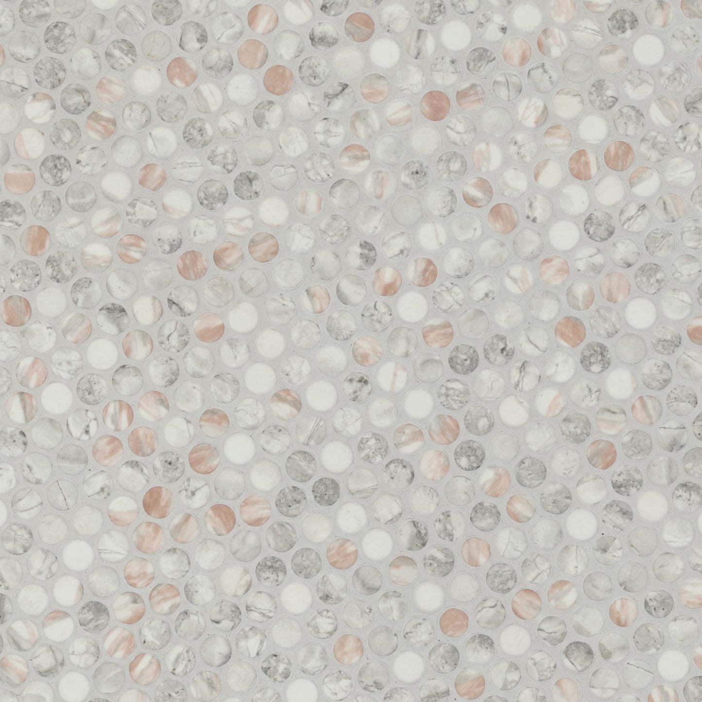 Briar Rosa Penny Round Tile
