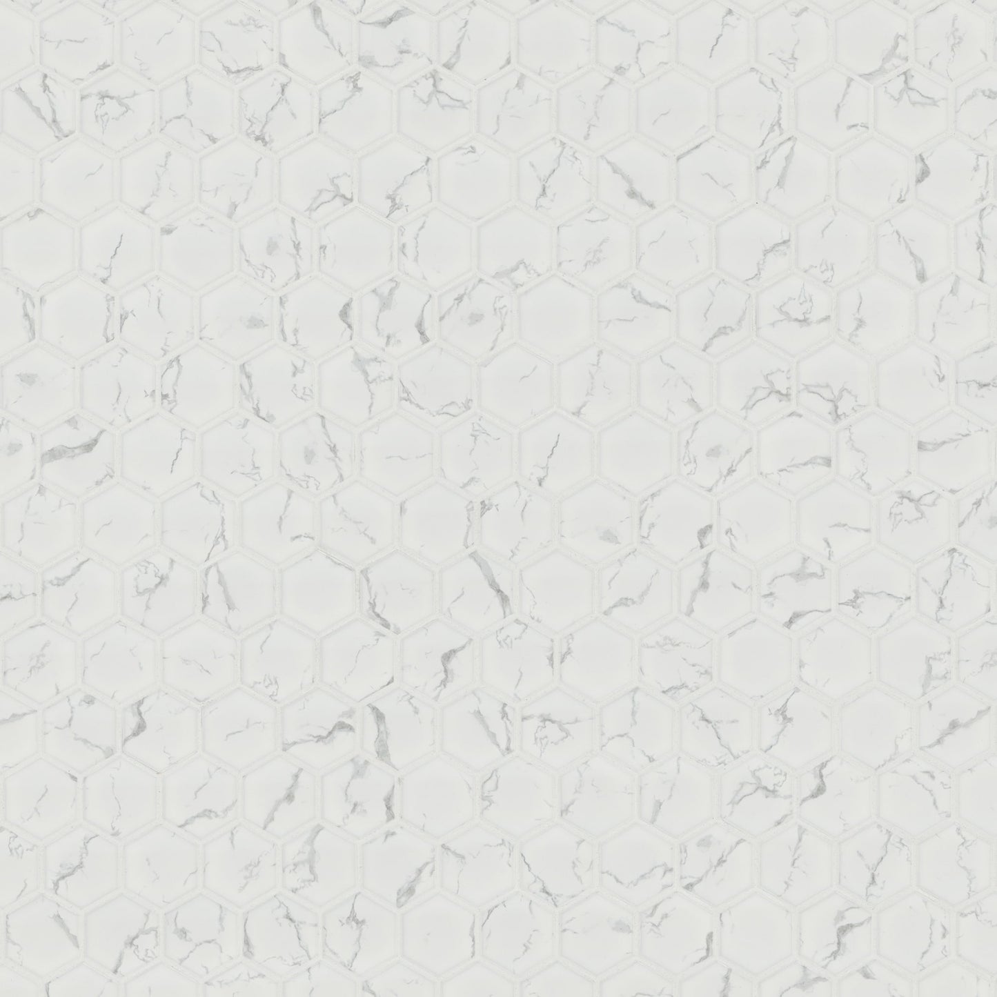 Carrara Matte 2" Hexagon