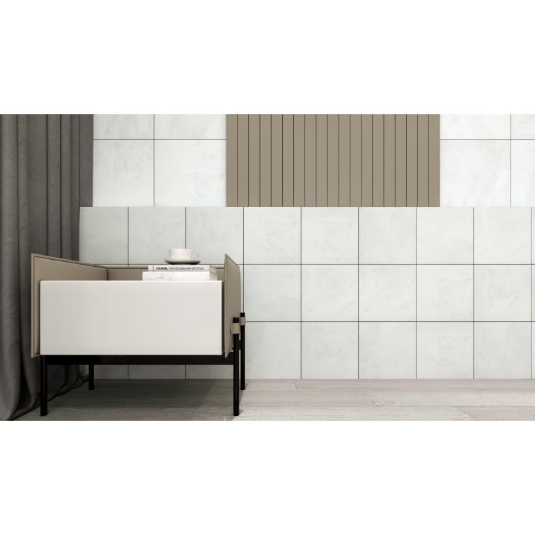 BROOK II WHITE 13X13