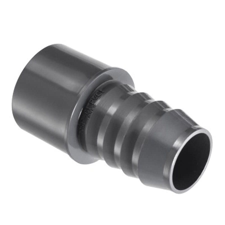 Adapter, 1 in, Insert x Spigot, SCH 40/STD, PVC