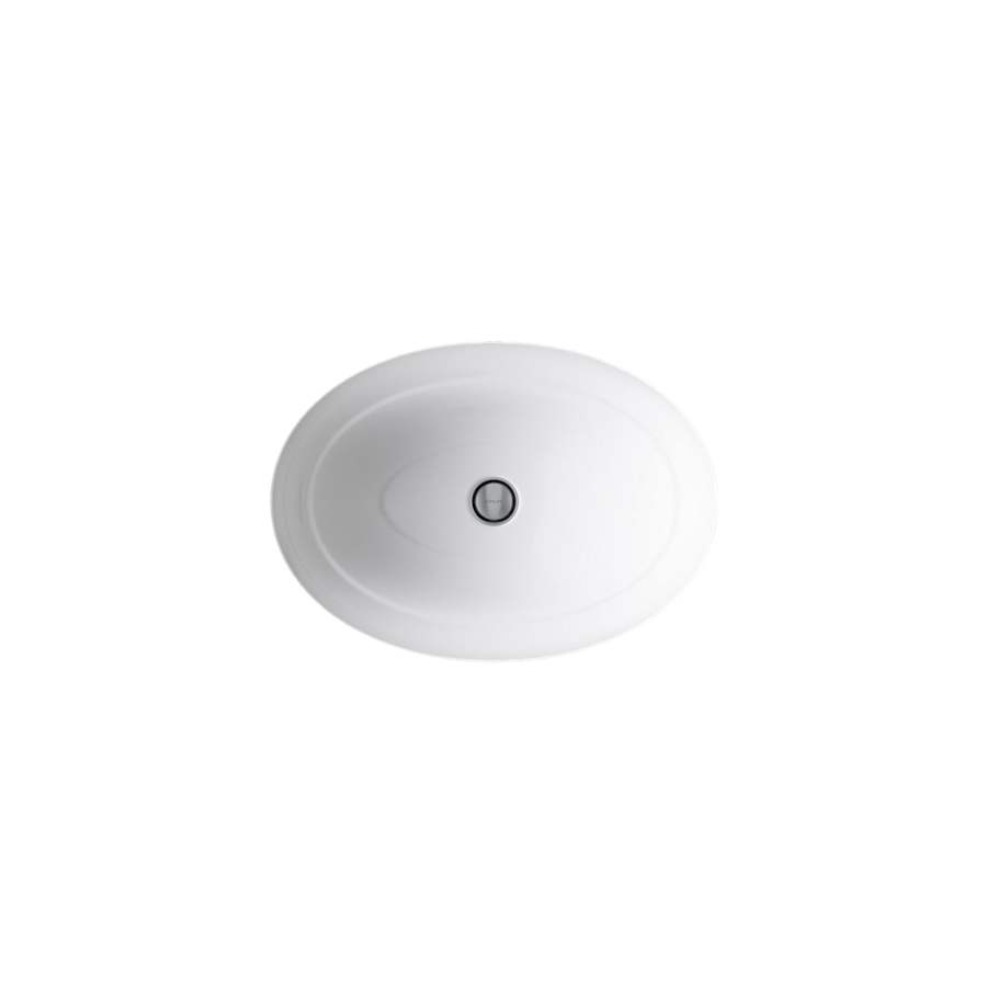 Serif 20-5/8" Undermount Cast Iron Bathroom Sink