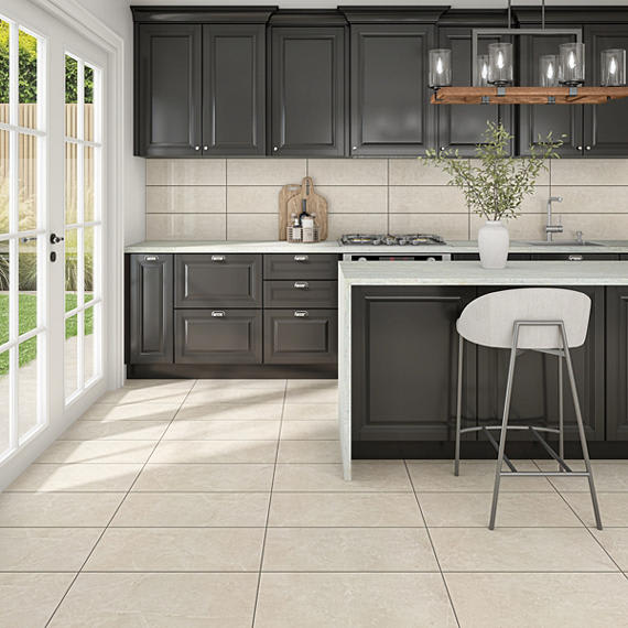 Concrete Masonry Greige Rectangle 15X30 Matte