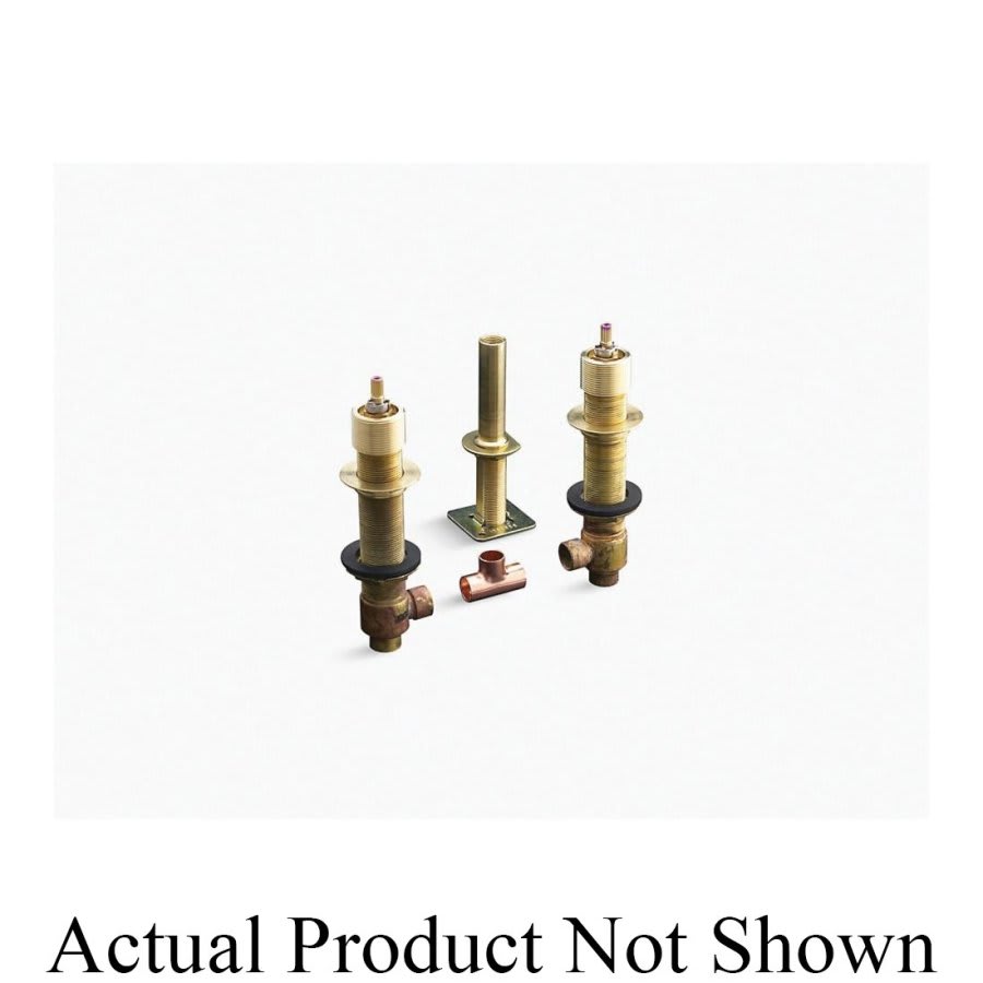 P300-K High-Flow Valve System, 1/2 in Inlet, Solid Brass Body