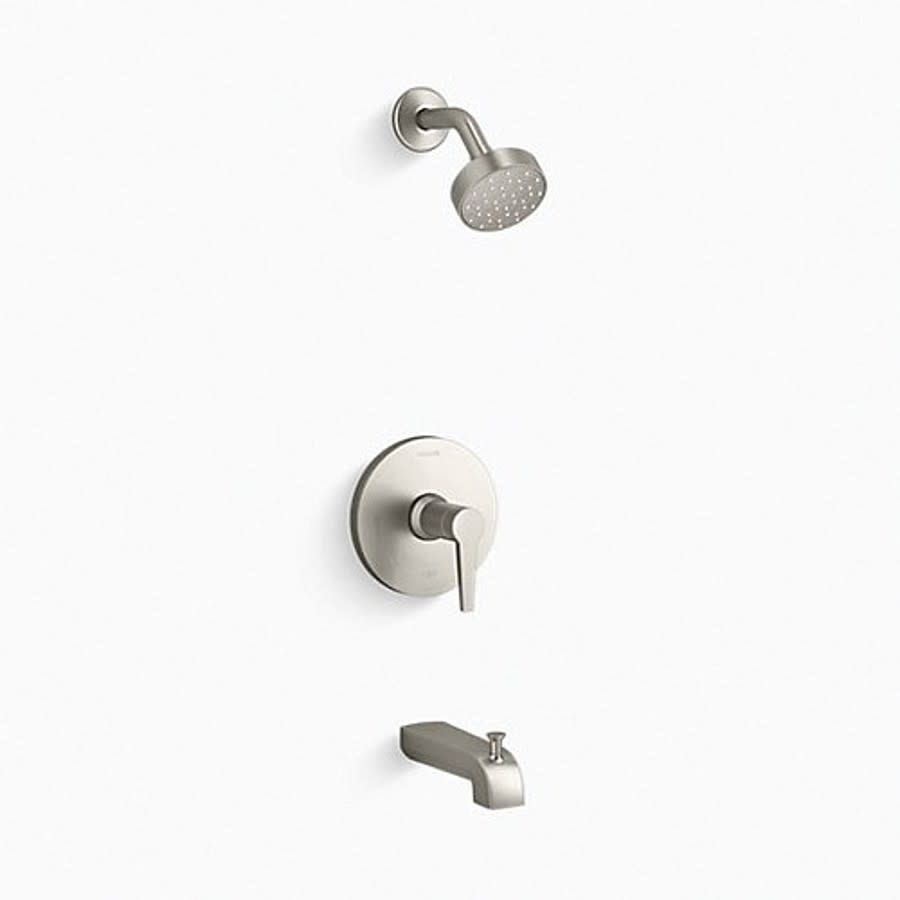 Pitch® Rite-Temp® Pressure Balanced Tub & Shower Trim, Vibrant Brushed Nickel