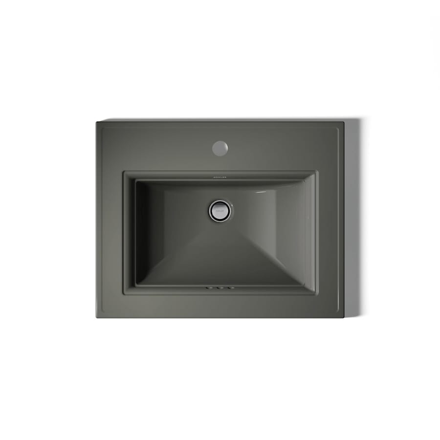 Memoirs Stately 17" Drop In Bathroom Sink with 1 Hole Drilled and Overflow