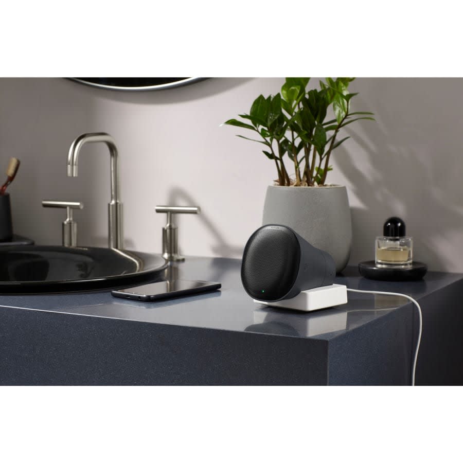 Moxie 1.75 GPM Single Function Shower Head with Bluetooth Technology