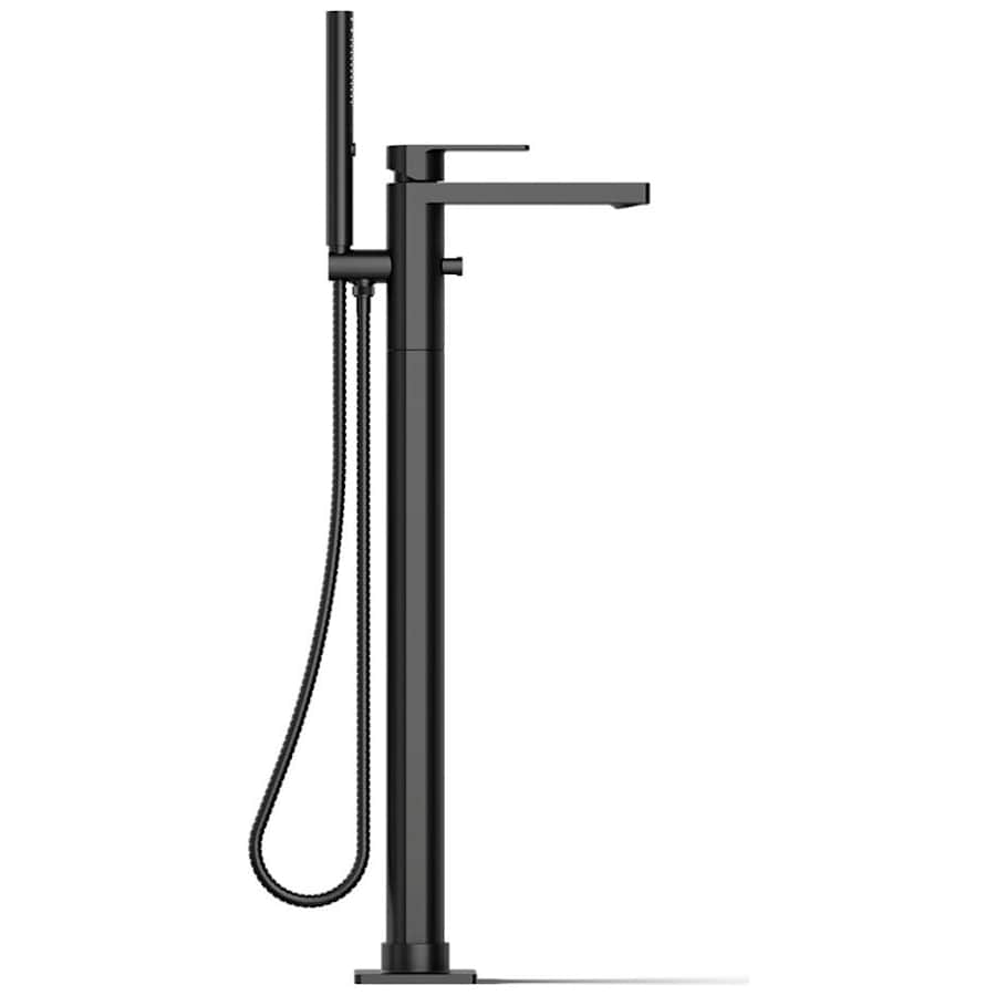 Parallel Floor Mounted Tub Filler - Includes Hand Shower
