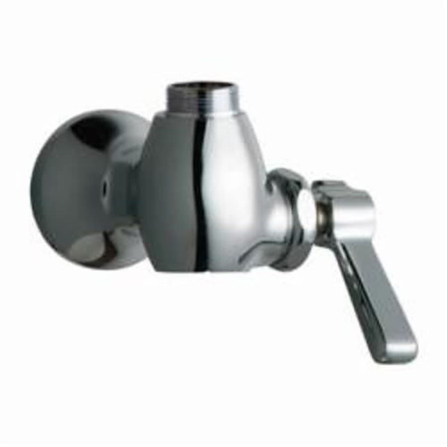 Kitchen Faucet, Wall Mount, 1 Lever Handle, 1-Hole, Polished Chrome