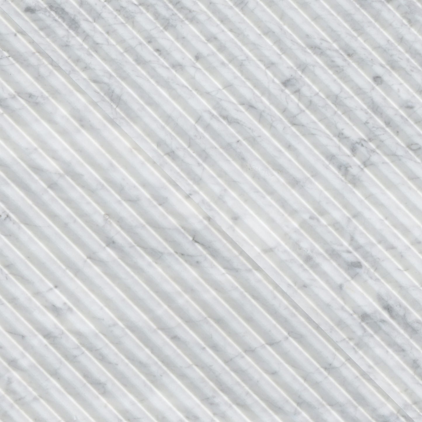 Carrara White Valentino Fluto Honed
