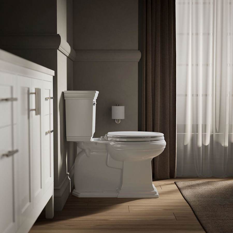 Stonewood Elongated Toilet Seat with Quiet-Close