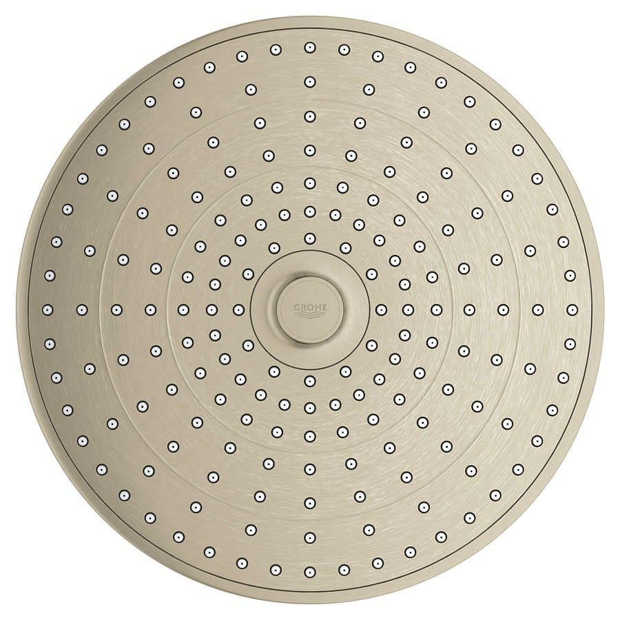 Euphoria® Multi Function Shower Head, 10 in Dia, 1.75 gpm, Brushed Nickel