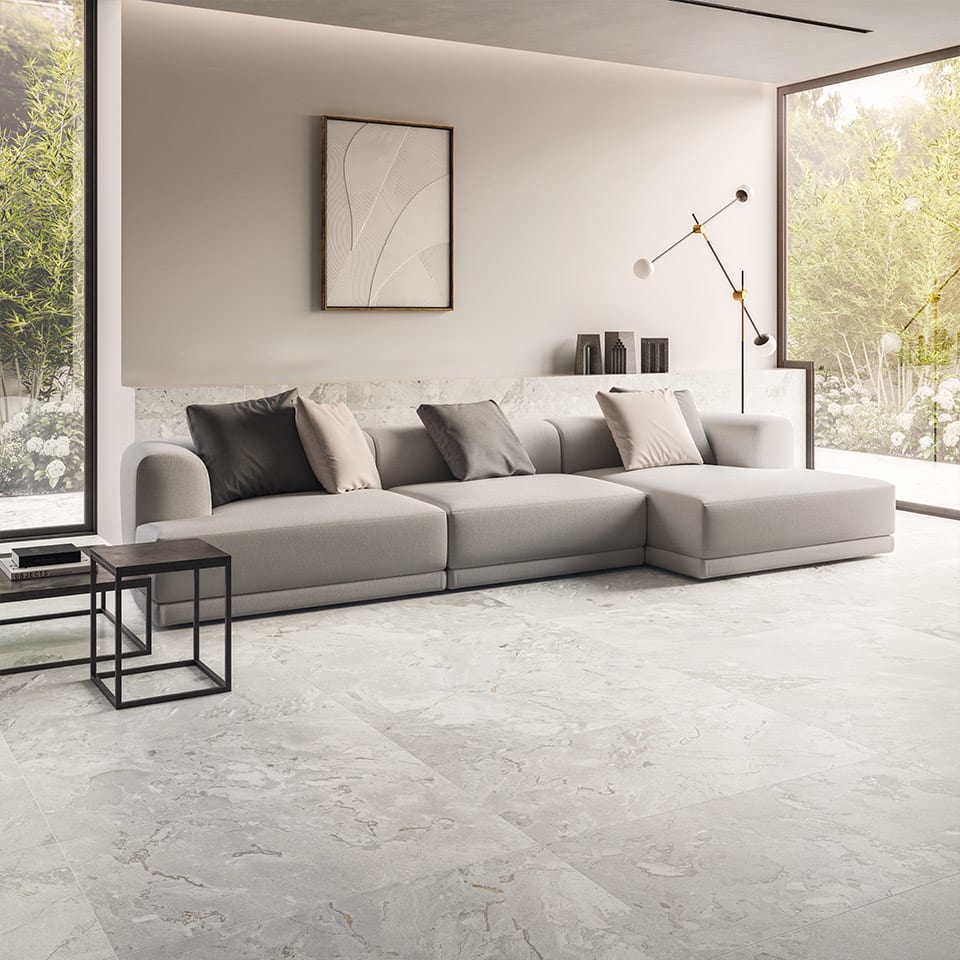 Karnis Silver - Stone look