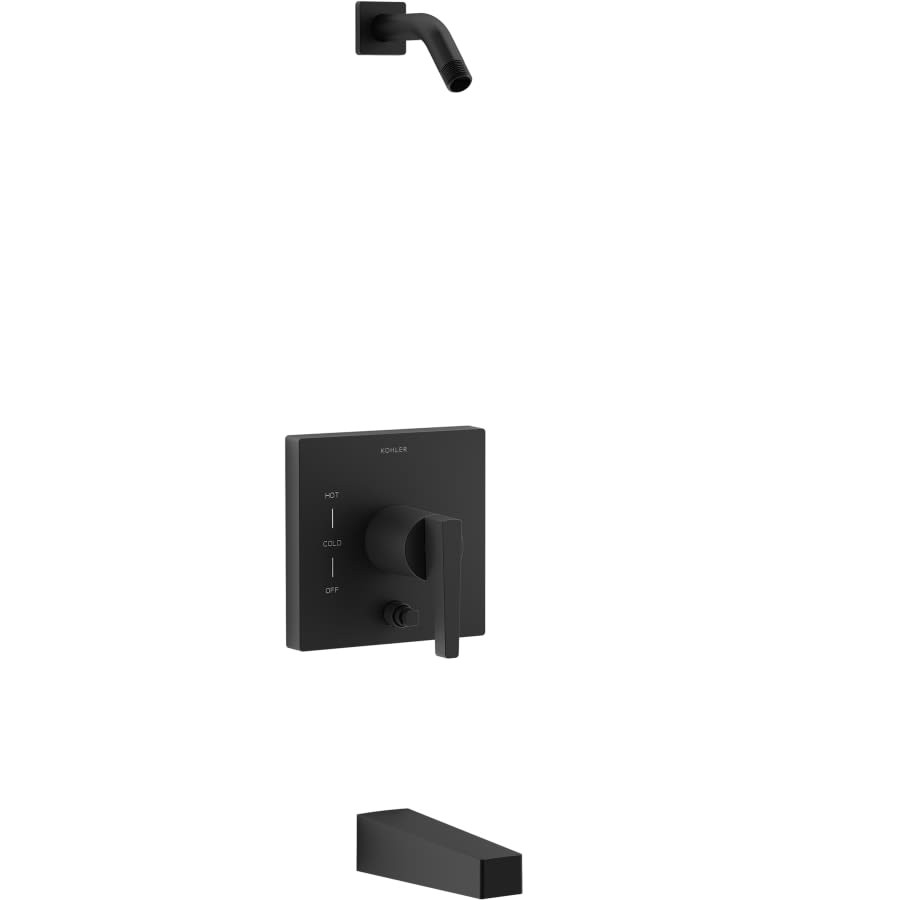 Honesty Tub and Shower Trim Package with 2.5 GPM Single Function Shower Head and Katalyst Spray Technology