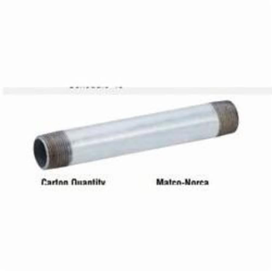 Nipple, 3/4 in, 36 in L, MNPT, Steel, Galvanized, SCH 40/STD