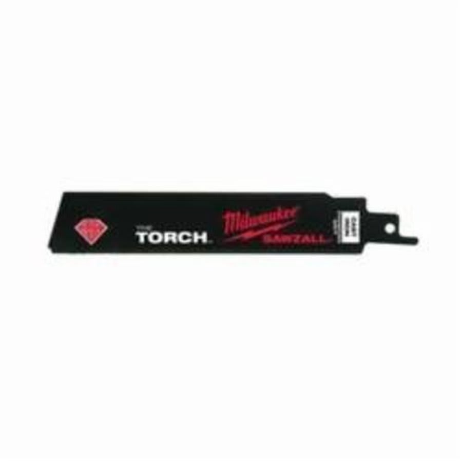 SAWZALL® The Torch™ Diamond Grit Reciprocating Saw Blade, 6 in L, 0 tpi, 0.042 in THK