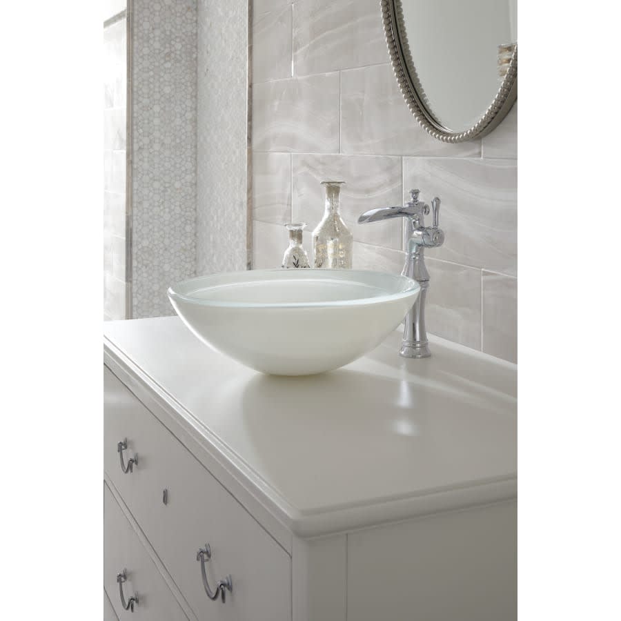 Cassidy Single Hole Waterfall Bathroom Vessel Faucet - Includes Lifetime Warranty - Less Drain Assembly