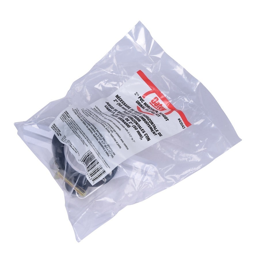 2 in PVC Horizontal Spigot Urinal Flange Kit