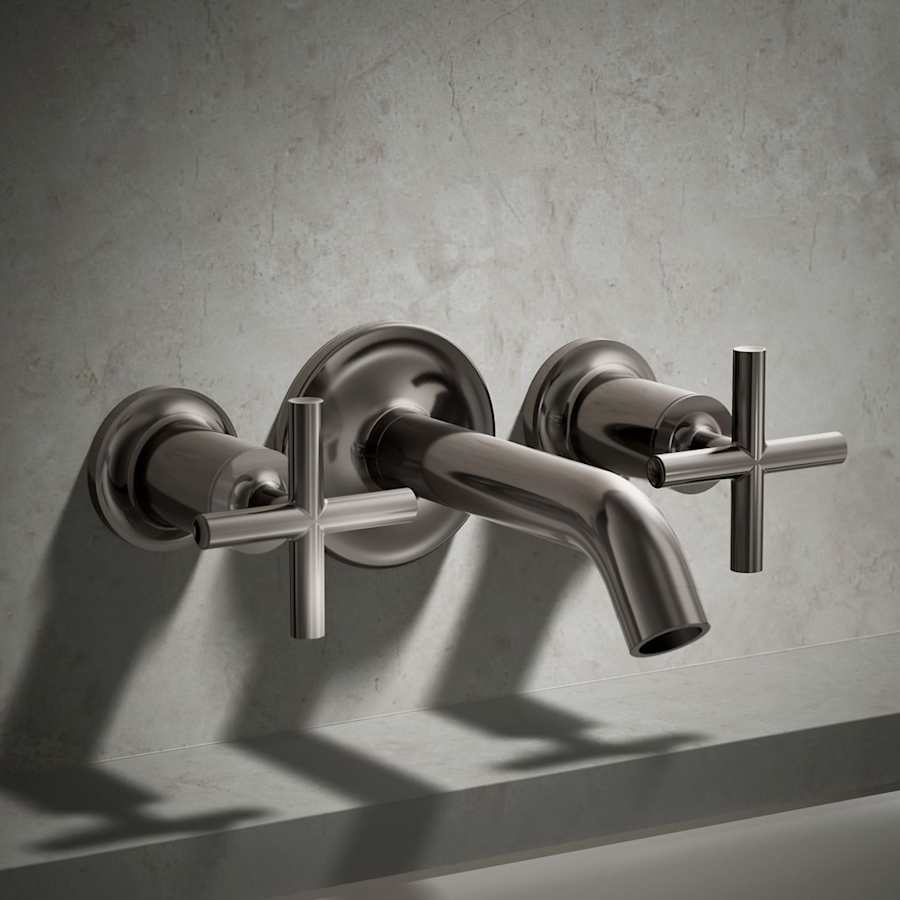 Purist Deck or Wall Mounted Cross Handles for Tub Faucet