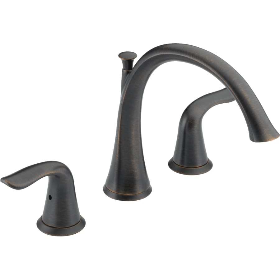 Lahara Deck Mounted Roman Tub Filler Trim