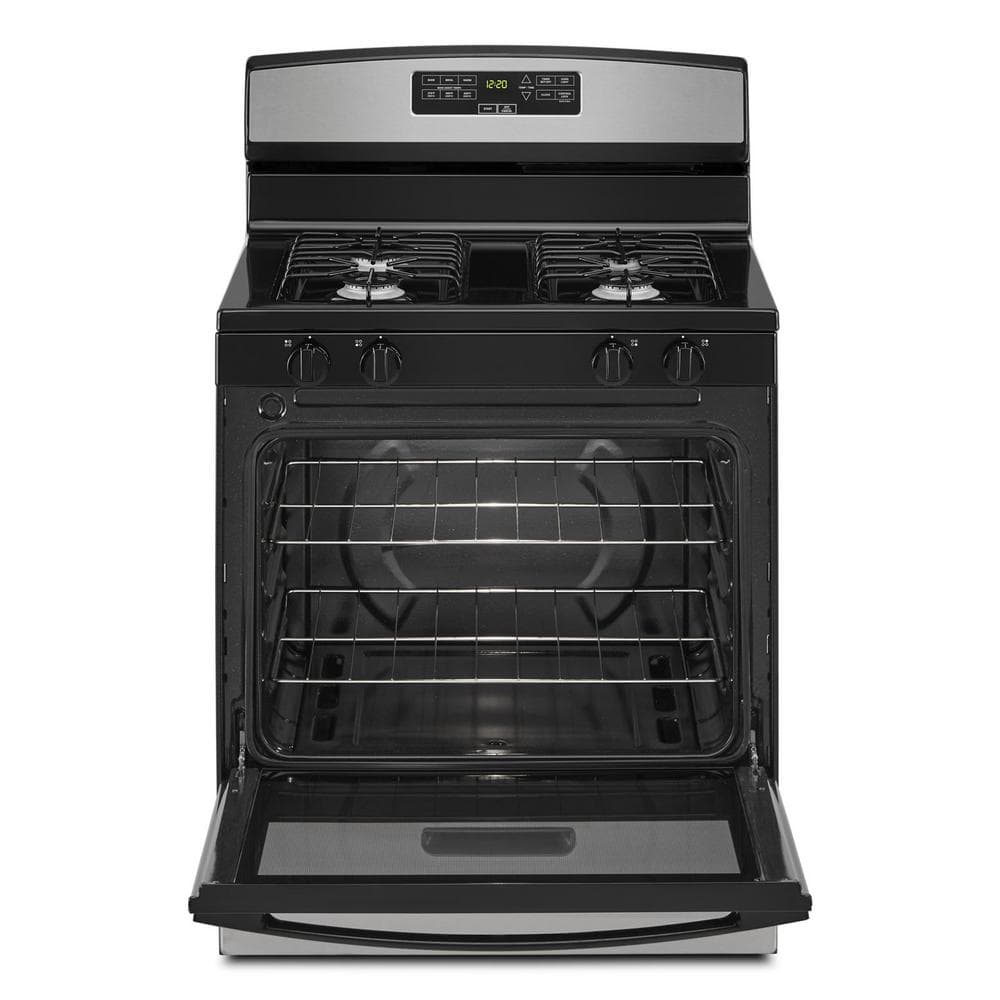 Amana 30"W Gas Range Stainless Steel