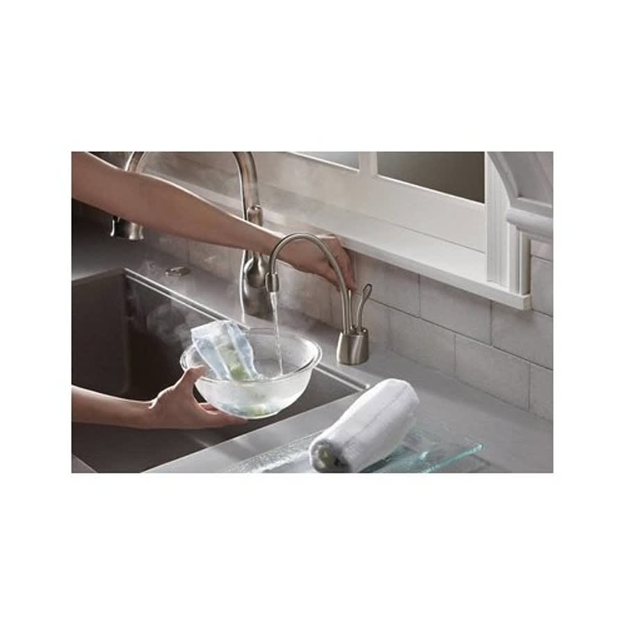 Contemporary Water Dispenser, Lever Handle, Polished Chrome