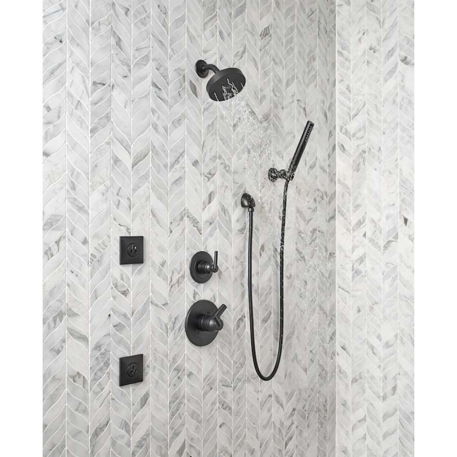 Trinsic Monitor 17 Series Dual Function Pressure Balanced Shower Only with Integrated Volume Control - Less Rough-In Valve