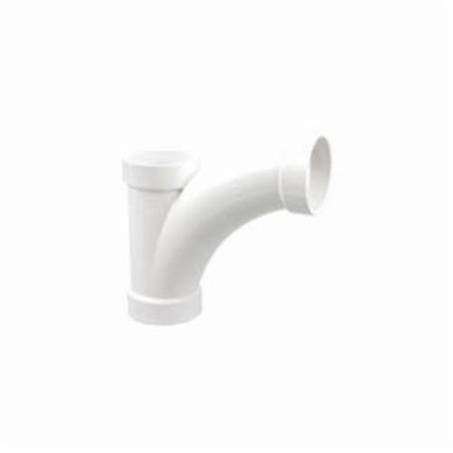 Combination Wye and 45 deg Elbow, 2 x 1-1/2 in, Hub, DWV, PVC