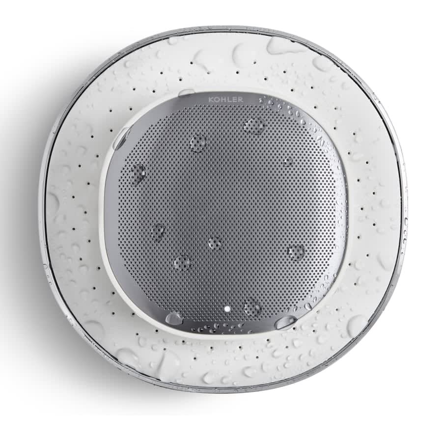 Moxie 1.75 GPM Single Function Shower Head with Bluetooth Technology