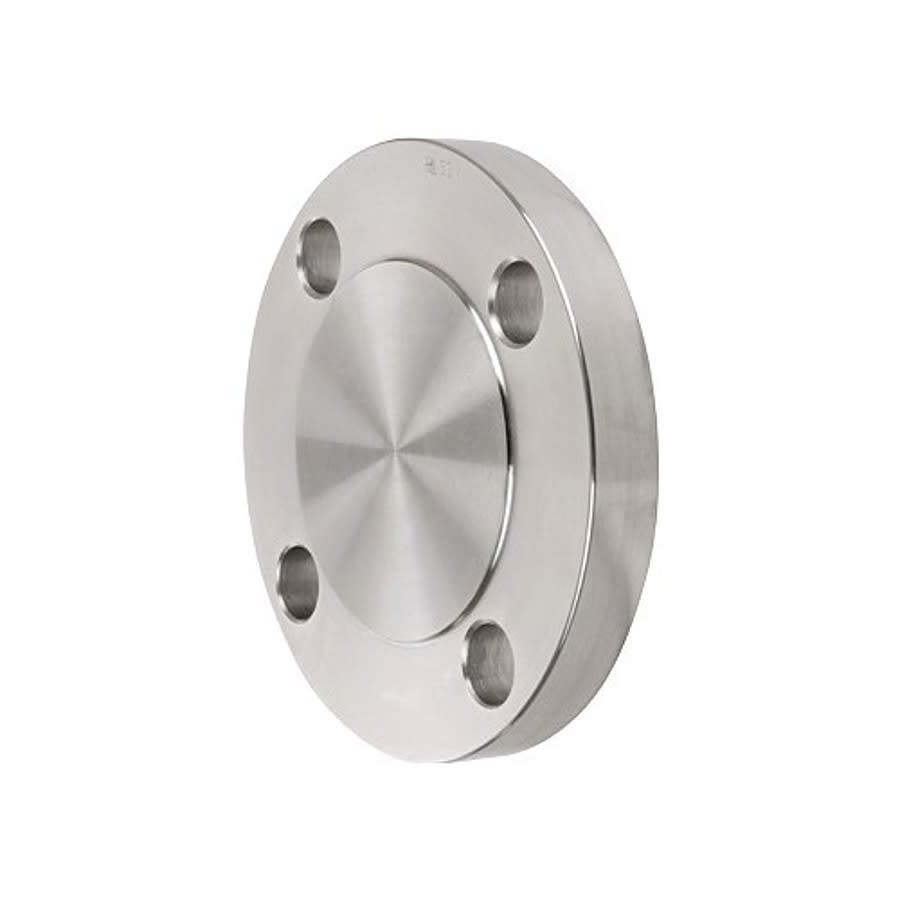 Raised Face Flange, 2 in, Blind, 150 lb, 6 in OD, 3/4 in Bolt Hole Size, 316/316L Stainless Steel