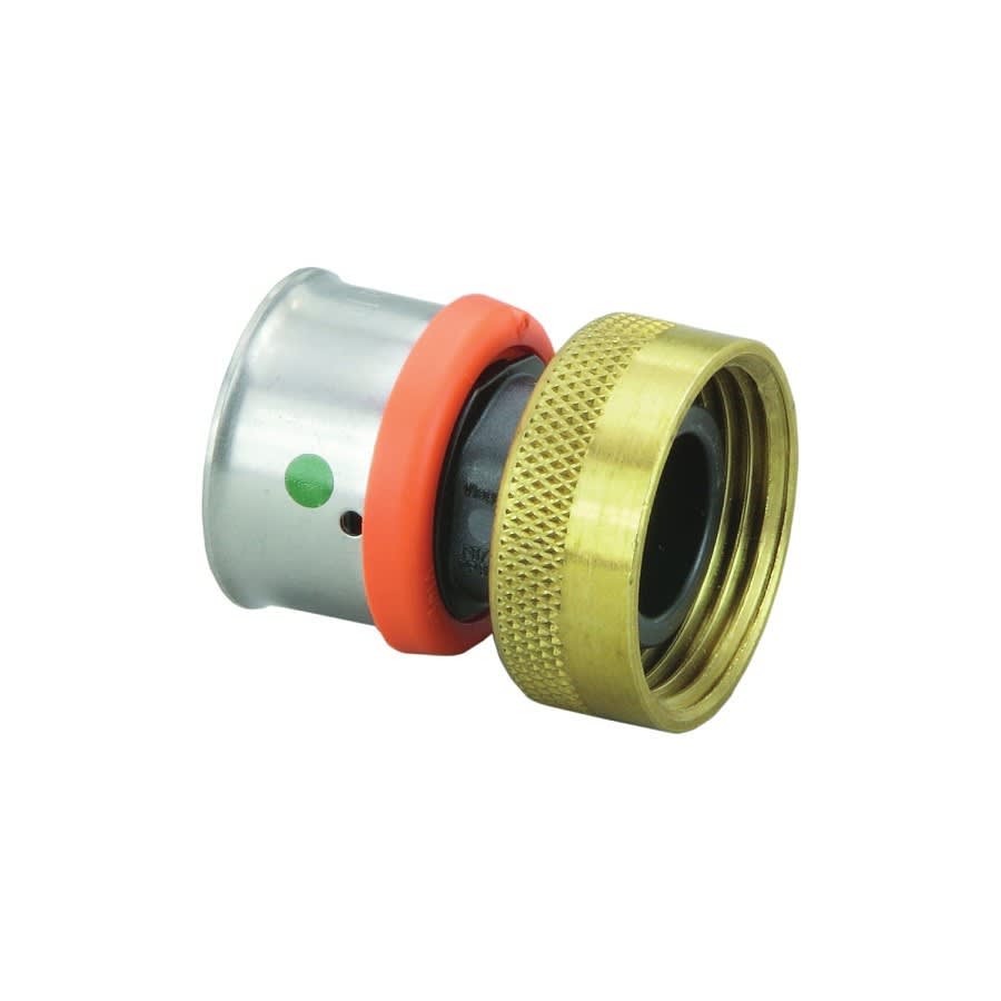 PureFlow® Adapter, 3/4 x 1 in, Press PEX x ManaBloc® Supply, Poly