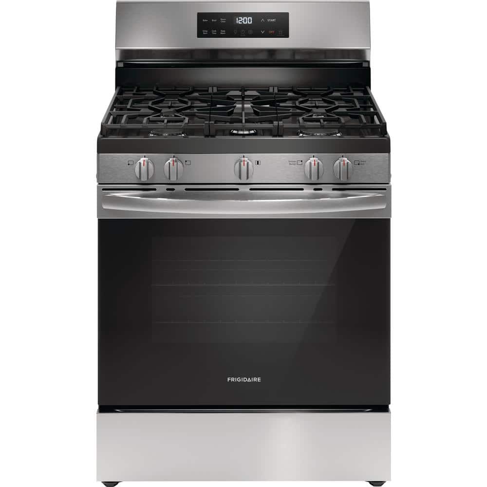 Frigidaire 30" Gas Range With Steam Clean
